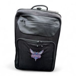Rare Team-Issued Nike Charlotte Hornets Rolling Travel Bag